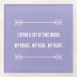 INFJ Vibes Glasuntersetzer