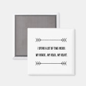 INFJ Vibes Magnet (Vorderseite/Rückseite)