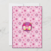 INFLATABLE BOUNCE SLIDE CASTLE BIRTHDAY INVITATION EINLADUNG (Rückseite)