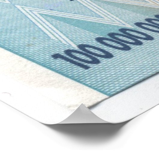 Inflation, an die man glauben kann! poster (Ecke)