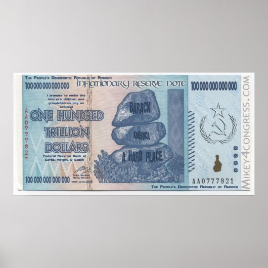 Inflation, an die man glauben kann! poster (Vorne)