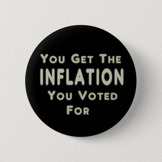 Inflation Button (Vorderseite)