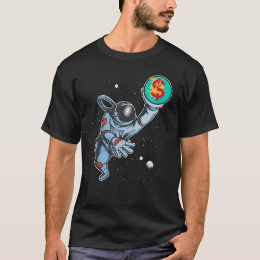 Inflation für den Mondastronauten T-Shirt (Vorderseite)