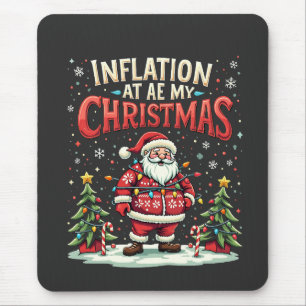 Inflation hat mir Weihnachten Weihnachtsökonomie g Mousepad
