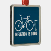 Inflation ist ein gutes Fahrrad Ornament Aus Metall (Rechts)