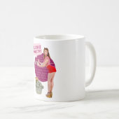 Inflation ist vorübergehend kaffeetasse (VorderseiteRechts)