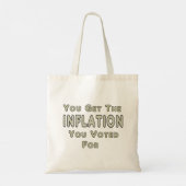 Inflation Tragetasche (Rückseite)