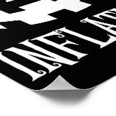 Inflations-Halloween-Kostüm Kostüm Paare passend Poster (Ecke)