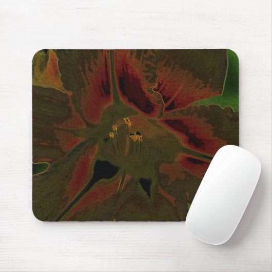 Infloreszenz der Allium aflatunense Mousepad (Mit Mouse)