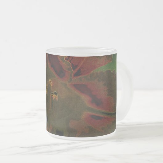 Infloreszenz von Allium aflatunense Mattglastasse (VorderseiteRechts)