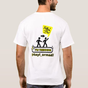 INFLUENCEN SIE, Social Media Zweiseitiges Unisex H T-Shirt