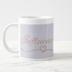 Influencer-Ästhetik, süßes Geburtstagsgeschenk für Jumbo-Tasse