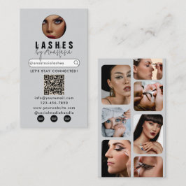 Influencer Beauty Makeup Artist Hair Lashes Fotos Visitenkarte