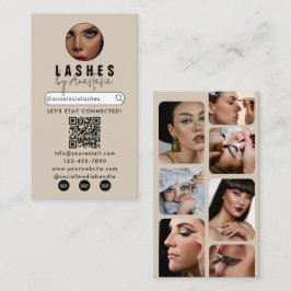 Influencer Beauty Makeup Artist Hair Lashes Fotos Visitenkarte