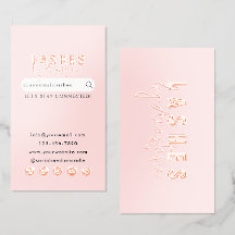 Influencer Beauty Makeup Artist Wimpern Rose Gold