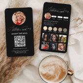 Influencer Füttre Grid Social Media QR Code Busine Visitenkarte