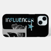 INFLUENCER iPhone Fälle Trend Abstrakter blauer Oz Case-Mate iPhone Hülle (Rückseite (Horizontal))
