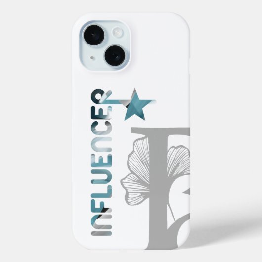 INFLUENCER iPhone Fälle Trend Abstrakter blauer Oz Case-Mate iPhone Hülle (Rückseite)