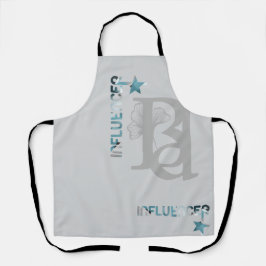 INFLUENCER Schürze Abstrakter Trend Dekoration Bla