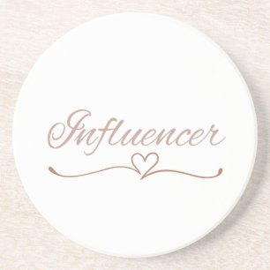 Influencer-Skript, Geburtstagsgeschenk für sie Kaf Getränkeuntersetzer