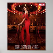 Influencer Vibe Print, Value Poster Papier (Matt) (Vorne)
