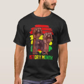 Influential Inspirational Black History Leaders Fi T-Shirt (Vorderseite)