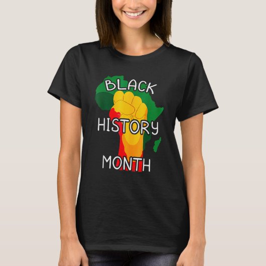 Influential Inspirational Black History Leaders Fi T-Shirt (Vorderseite)
