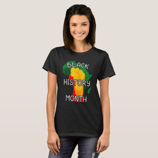 Influential Inspirational Black History Leaders Fi T-Shirt (Vorne ganz)