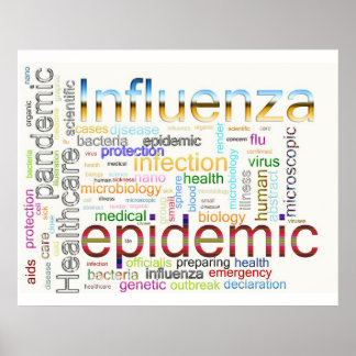 Influenza-Grippe Poster