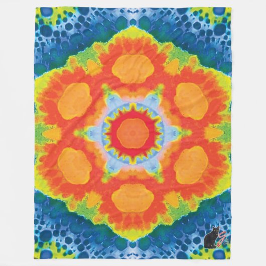 Influx Kaleidoskop Fleece Blanket (Vorderseite)