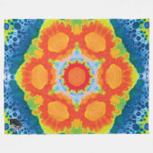 Influx Kaleidoskop Fleece Blanket (Vorderseite (Horizontal))