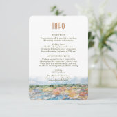 INFO-Detailkarte für den Hafen von Newport Einladung (Stehend Vorderseite)