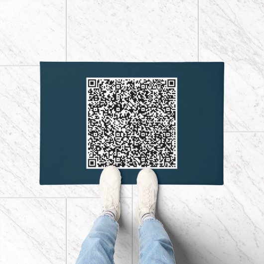 Info-Doormat für benutzerdefinierte QR-Code-Prüfun Fußmatte (Indoor)