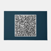 Info-Doormat für benutzerdefinierte QR-Code-Prüfun Fußmatte (Vorderseite)