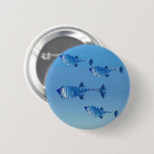 Info-Fisch-Familie Button (Vorne & Hinten)