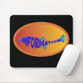 Info-Fische Mousepad (Mit Mouse)