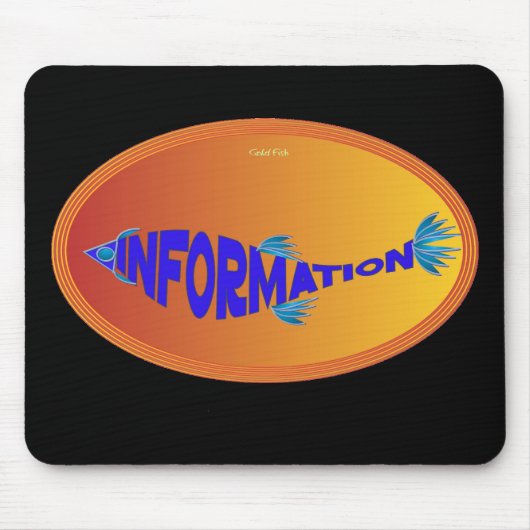 Info-Fische Mousepad (Vorne)
