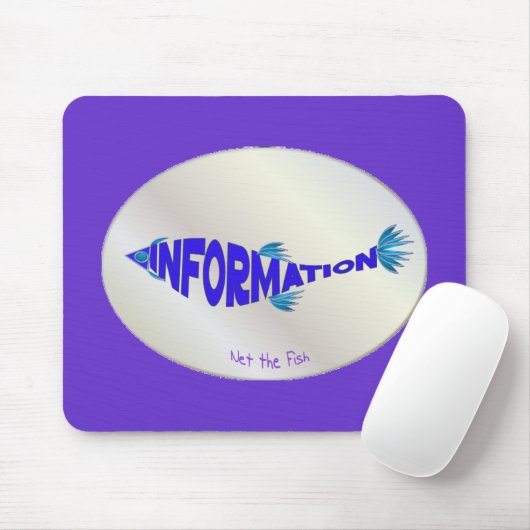 Info-Fische Mousepad (Mit Mouse)