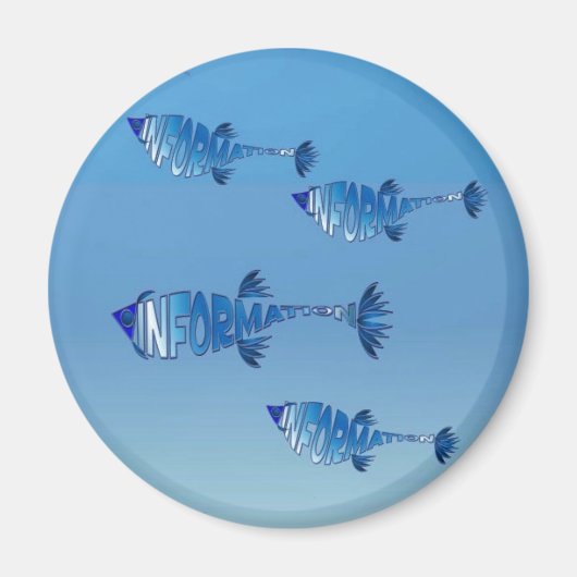 Info Fish Family Magnet (Vorne)