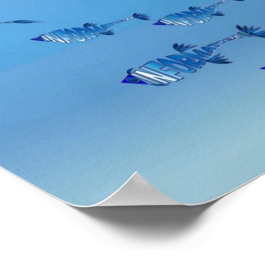 Info Fish Family Poster (Ecke)