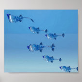 Info Fish Family Poster (Vorne)