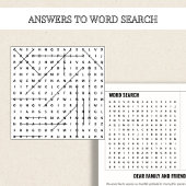 Info-Fotos zum klassischen Newspaper Wedding Progr Karte