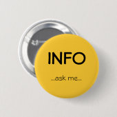 Info,… fragen mich… button (Vorne & Hinten)