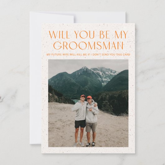 Info-Karte für das Foto der Farbpalette Einladung (Vorderseite)