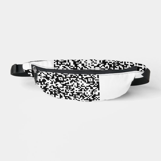 Info-Paket für benutzerdefinierte QR-Code-Scan - F Bauchtasche (Vorderseite)