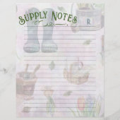 Info-Seite für Lieferanten von Blumengärtnern (Rückseite)