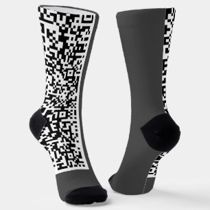 Info Socks für QR-Code-Prüfungen - Farben auswähle Socken