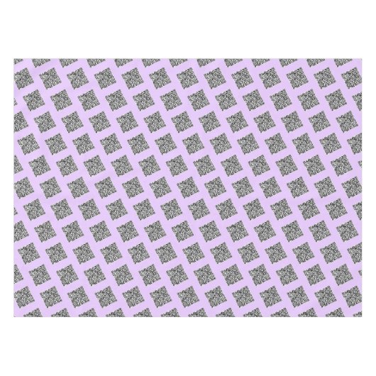 Info-Tablett für QR-Code - Farben auswählen Tischdecke (Vorderseite (Horizontal))