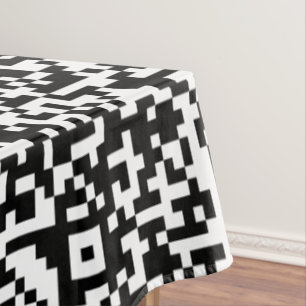 Info-Tablett für QR-Code - Farben auswählen Tischdecke