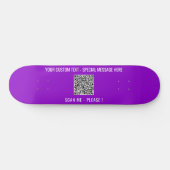 Info zu Text und Farbskateboard für benutzerdefini Skateboard (Horizontal)